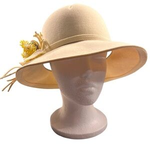 Vintage 60’s Mr. John Classic Wool Floppy Brim Hat